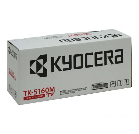 Kyocera TK5160 Magenta Cartucho de Toner Original - 1T02NTBNL0 / TK5160M