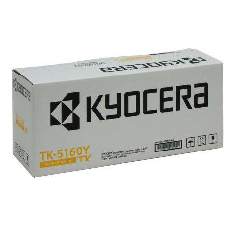 Kyocera TK5160 Amarillo Cartucho de Toner Original - 1T02NTANL0 / TK5160Y
