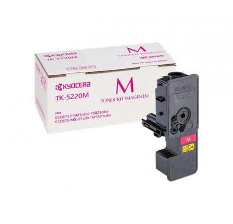 Kyocera TK5220 Magenta Cartucho de Toner Original - 1T02R9BNL1 / TK5220M