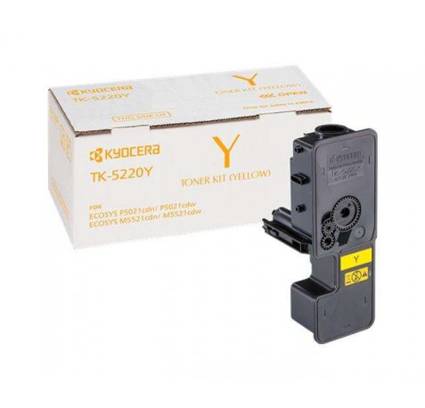 Kyocera TK5220 Amarillo Cartucho de Toner Original - 1T02R9ANL1 / TK5220Y