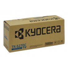 Kyocera TK5270 Cyan Cartucho de Toner Original - 1T02TVCNL0 / TK5270C
