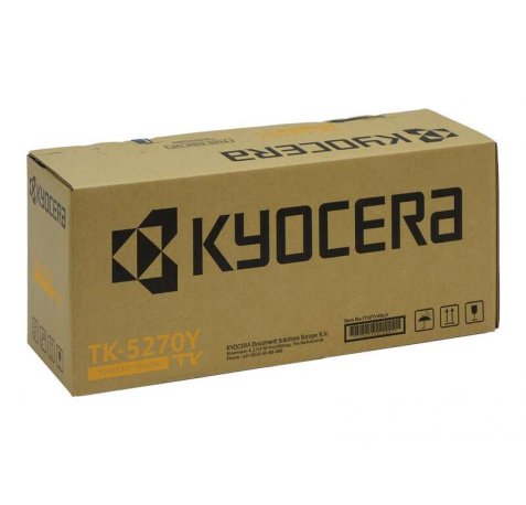 Kyocera TK5270 Amarillo Cartucho de Toner Original - 1T02TVANL0 / TK5270Y