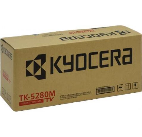 Kyocera TK5280 Magenta Cartucho de Toner Original - 1T02TWBNL0 / TK5280M