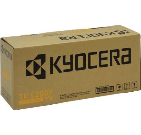Kyocera TK5280 Amarillo Cartucho de Toner Original - 1T02TWANL0 / TK5280Y