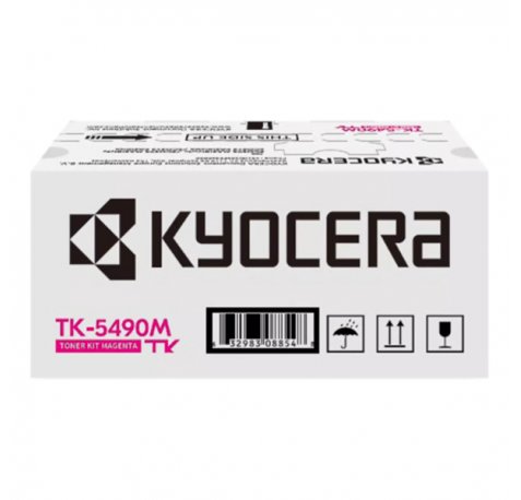 Kyocera TK5490M Magenta Cartucho de Toner Original - 1T0C22BNL1/TK5490M