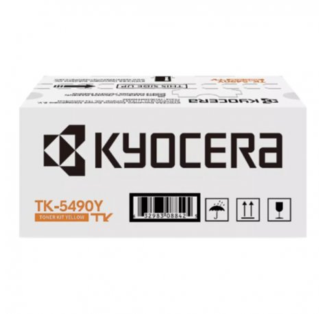 Kyocera TK5490Y Amarillo Cartucho de Toner Original - 1T0C22ANL1/TK5490Y