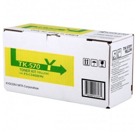 Kyocera TK570Y Amarillo Cartucho de Toner Original - 1T02HGAEU0/TK570Y