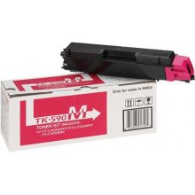 Kyocera TK590 Magenta Cartucho de Toner Original - 1T02KVBNL0 / TK590M