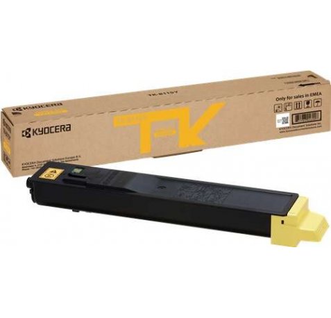 Kyocera TK8115 Amarillo Cartucho de Toner Original - 1T02P3ANL0 / TK8115Y