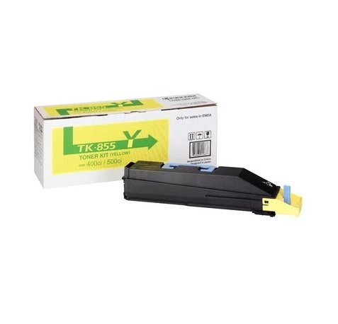 Kyocera TK855 Amarillo Cartucho de Toner Original - 1T02H7AEU0/TK855Y