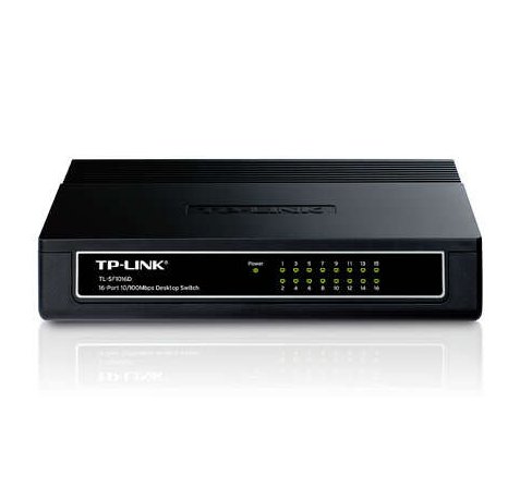 TP-Link TL-SF1016D Switch Sobremesa 16 Puertos a 10/100Mbps