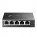 TP-Link Switch Easy Smart de 5 puertos Gigabit - Plug & Play - Carcasa Metalica - Reduce el Consumo de Energia