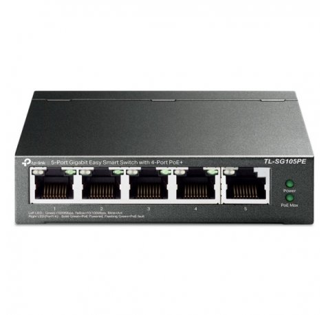 TP-Link TL-SG105PE Switch 5 Puertos 10/100/1000Mbps - POE