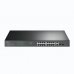 TP-Link TL-SG1218MP Switch 20 Puertos - No Administrado - 16xRJ45 PoE 1Gbps - 2xRJ45 1Gbps - 2xSFP - Soporta QOS - 2 Ventiladores Internos - Plug and Play - Carcasa Metalica - Color Negro