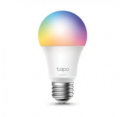 TP-Link TL13E Bombilla Inteligente RGB - Casquillo E27 - Intensidad Regulable - WiFi - Temporizador - Compatible con Asistente de Voz - Control con App - Multicolor