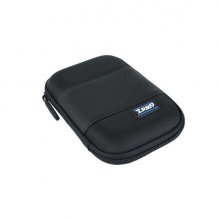 Tooq Estuche para Carcasa Externa 2.5" - Correa Interior de Fijacion - Cierre de Cremallera - Color Negro
