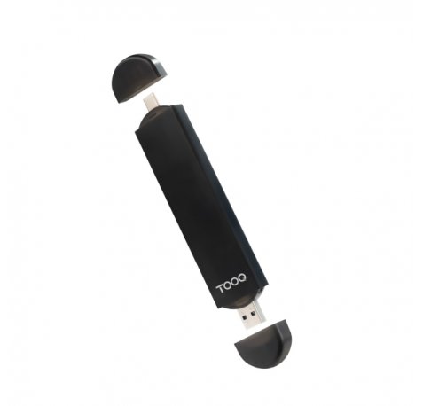 Tooq TQE-2240B Caja Externa M.2 NVME PCIe USB3.1 Gen2 Aluminio - ConexiÃ³n USB-C 3.2 Gen2/USB-A 3.0 - Color Negro