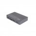 Tooq TQE-2242G Caja Externa M.2 NVME PCIe USB3.1 Gen2 Aluminio - Color Gris + Dock 10 en 1 - 1xHDMI 2.0 4K@60Hz, 1xRJ45, 1xSD, 1xMicroSD, 1xAudio, 2xUSB-A 3.0, 1xUSB-A 2.0, 1xUSB-C, 1xUSB-C PD 100W