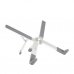 Tooq Soporte para Portatil hasta 17.3" - Plegable y Portatil - Color Plata