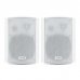 Tooq Altavoces Autoamplificados de Pared 60W - Control de Volumen, Agudos y Bajos - Soporte Giratorio 180º - Color Blanco