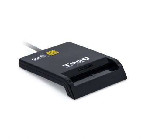 Tooq Lector de Tarjetas Inteligentes DNIe SIM USB-C - Color Negro