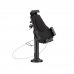 Tooq Soporte de Sobremesa y Pared Profesional Ajustable para Tablet de entre 7.9â? a 10.5â? - Incluye Candado Antirrobo - Organizador de Cables - Color Negro