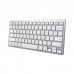 Trust Mini Teclado Ultrafino Inalambrico - Conectividad Bluetooth 4.0 - Idioma Español - Color Gris