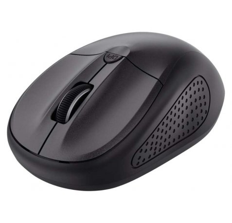Trust Primo RatÃ³n Bluetooth - 1600 ppp -  3 Botones - DPI Regulables - Color Negro