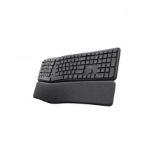 Trust Keyra Teclado Inalambrico Bluetooth - Multidispositivo - Teclas Ergonomicas y Silenciosas - Coloe Negro