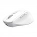 Trust Niven Raton Inalambrico de 7 Botones - Ajustable hasta 3200dpi - Bluetooth - Recargable - Indicadores LED - Clic Silencioso - Receptor USB-C - Multidispositivo - 44x73x110mm - Color Blanco
