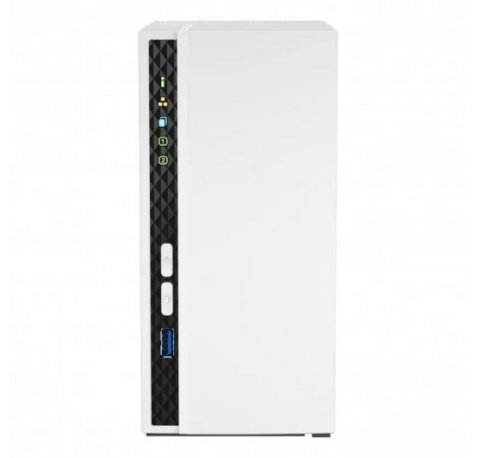 QNAP TS-233 NAS Torre Procesador ARM Cortex-A55 - Memoria 2GB - 2 Bahias 2.5", 3.5" - USB, RJ-45 - Ventilador 80mm