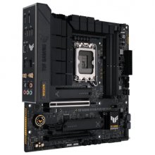 Asus TUF Gaming B760M-PLUS WIFI D4 Placa Base LGA 1700 - WiFi, Bluetooth, 4x DDR4, 2x M.2, 4x SATA III, PCIe 4.0, 5.0 RJ-45, USB-A, USB-C - Factor de Forma MicroATX