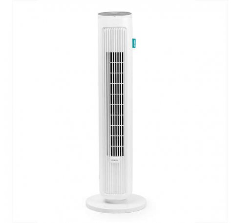 Orbegozo TWM 0955 Ventilador de Torre - Potencia de 45W y 3 Velocidades - Altura de 79cm - 3 Modos de Ventilacion - Temporizador Programable - Funcion Oscilacion - Silencioso
