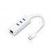 TP-Link UE330 Hub de 3 Puertos USB 3.0 y Adaptador Ethernet Gigabit