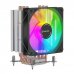 Unykach Unycool H60 ARGB Disipador CPU - Multisocket Universal - Ventilador 120mm - Color Negro
