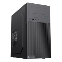 Unykach Aero C260 Caja MicroATX - Fuente de Alimentacion 500W Incluida - Soporte para 5,25" 3.5" y 2.5" - USB-A 2.0/3.2 / tipo C y Audio - Color Negro