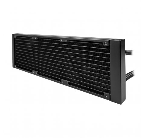 Unykach Aquastorm 360 Kit de Refrigeracion Liquida - 3 Ventiladores de 120mm - Iluminacion RGB - Visualizacion Temperatura CPU - Tubo de 38mm