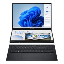 Asus ZenBook Duo OLED Portatil 14" Tactil Intel Core Ultra 7 255H - 32GB - 1TB SSD - Windows 11 Home - Color Gris - Teclado QWERTY (ES)