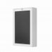 Innovagoods Woldy Escritorio Plegable de Pared - Incluye Accesorios de Montaje - Pizarra de 40X68cm - Corcho Interior 40X14cm - Estanteria Interior - 50x155x93cm - Color Blanco