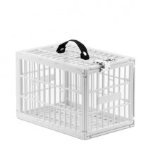Innovagoods Food Safe Jaula de Seguridad para Neveras - Polipropileno - Cierre con Combinacion - Asa de Transporte - 28x19x19cm - Color Blanco