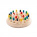 Innovagoods Taeda Ajedrez de Memoria - Madera - 26 Piezas - 17x6cm - Multicolor