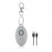 Innovagoods PetRep Antiparasitos por Ultrasonido para Mascotas - Recargable USB - Alcance hasta 3m - Autonomia hasta 5 Dias - Incluye Mosqueton - 3.5x12x1cm - Color Gris