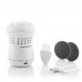 Innovagoods Sofeem Lima de Pedicura - Aspirador Integrado - 2 Velocidades - Bateria 400mAh - Indicador LED - Recargable - Facil Limpieza - 6.5x10cm - Color Blanco