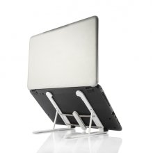 Innovagoods Flappot Soporte para Portatil hasta 17" - Soporte Ajustable - Antideslizante - Ligero - Portatil - Incluye Funda - 8 Niveles de Inclinacion - 21x16.5x26.5cm - Color Blanco Innovagoods Flappot Soporte para Portatil hasta 17" - Soporte Ajustable - Antideslizante - Ligero - Portatil - Incluye Funda - 8 Niveles de Inclinacion - 21x16.5x26.5cm - Color Blanco