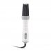 Innovagoods Dryple Cepillo 3 en 1 - Potencia 550W - Cable Giratorio 225cm - Temperatura Regulable - Multifuncion - Revestimiento Ceramico - 6x30cm - Color Blanco y Gris