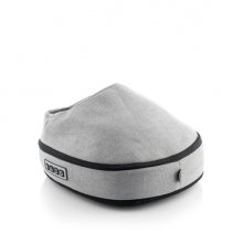 Innovagoods Futsa Masajeador Shiatsu Termico 2 en 1 - 24W - 3 Velocidades - Cable 120cm - Cabezales Rotativos - Apagado Automatico - Funcion Calor - 32.5x10x35cm - Color Gris y Negro