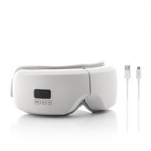 Innovagoods Eyesky Masajeador de Ojos con Compresion de Aire 4 en 1 - Bluetooth - Bateria 1000mAh - Recargable - Funcion Calor - 22x12.5x9cm - Color Gris Innovagoods Eyesky Masajeador de Ojos con Compresion de Aire 4 en 1 - Bluetooth - Bateria 1000mAh - Recargable - Funcion Calor - 22x12.5x9cm - Color Gris