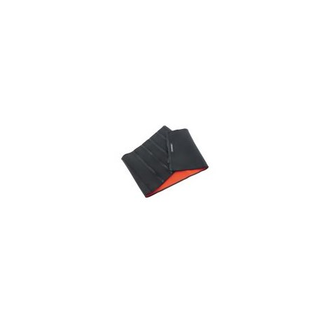 Innovagoods Redle Faja Deportiva Adelgazante con Efecto Sauna - Retiene el Calor Corporal - Ajustable con Cremallera - Uso Deportivo - Color Negro Rojo