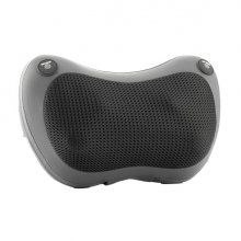 Innovagoods Shissage Masajeador Shiatsu Compacto - 20W - 3 Velocidades - Multifuncion - Cabezales Giratorios - Apagado Automatico - Funcion Calor - 29x14.5x10cm - Color Gris y Negro