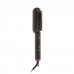 Innovagoods Cestrus Cepillo Alisador Ceramico - Potencia 45W - Cable Giratorio 150cm - Temperatura Regulable - Proteccion Antiquemaduras - 27x4x4.2cm - Color Negro y Fucsia